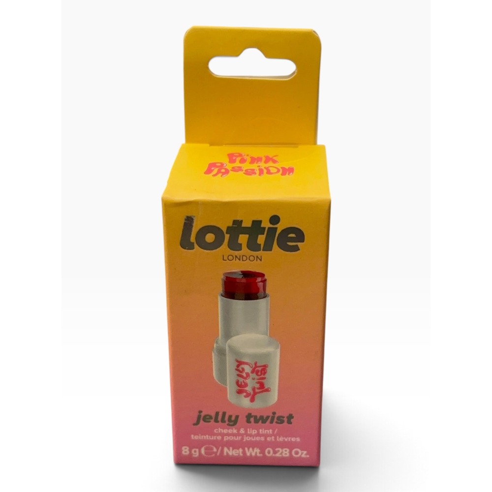 Lottie London Jelly Twist Cheek & Lip Tint Pink Passion 8g Vitamin B5 Vegan